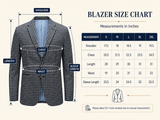 Men’s 100% Cotton Checkered Blazer