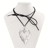 Luxury Heart Choker Necklace