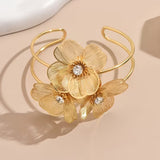 3D Openwork Flower Bracelet