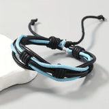 Bohemian Handwoven Genuine Leather Bracelet