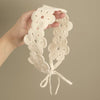 Bohemian Crochet Flower Headband