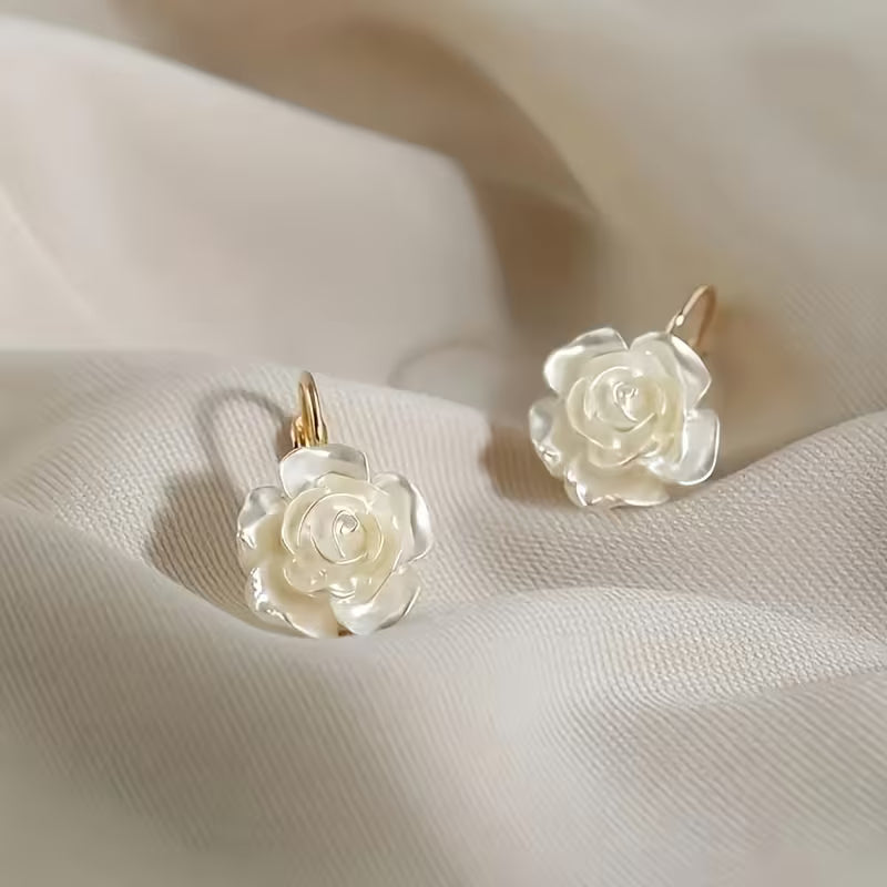Women's Luxury Camellia Earrings