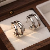 High-Quality Hypoallergenic Stainless Steel Golden Earrings