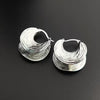 Hoop Fan-Shaped Earrings