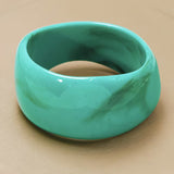 Colorful Jelly Acrylic Wide Bangle