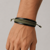 Couples’ PU Leather Woven Bracelet Set
