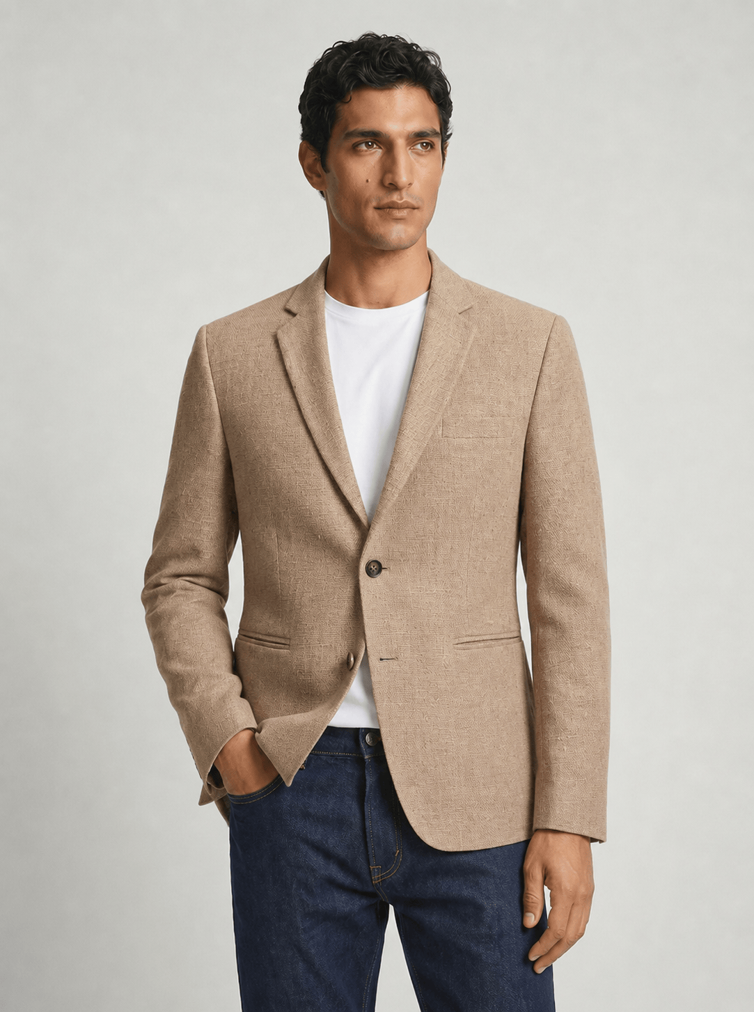 The Handloom Brown Blazer – Racewear Edition
