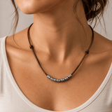 Vintage Adjustable Leather Necklace