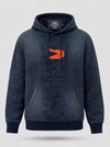 Men's French terry Gator 100% Cotton Denim Hoodie